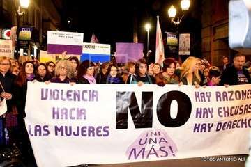 Telde se suma a la manifestación por la Igualdad (Foto Antonio Alí y TA)